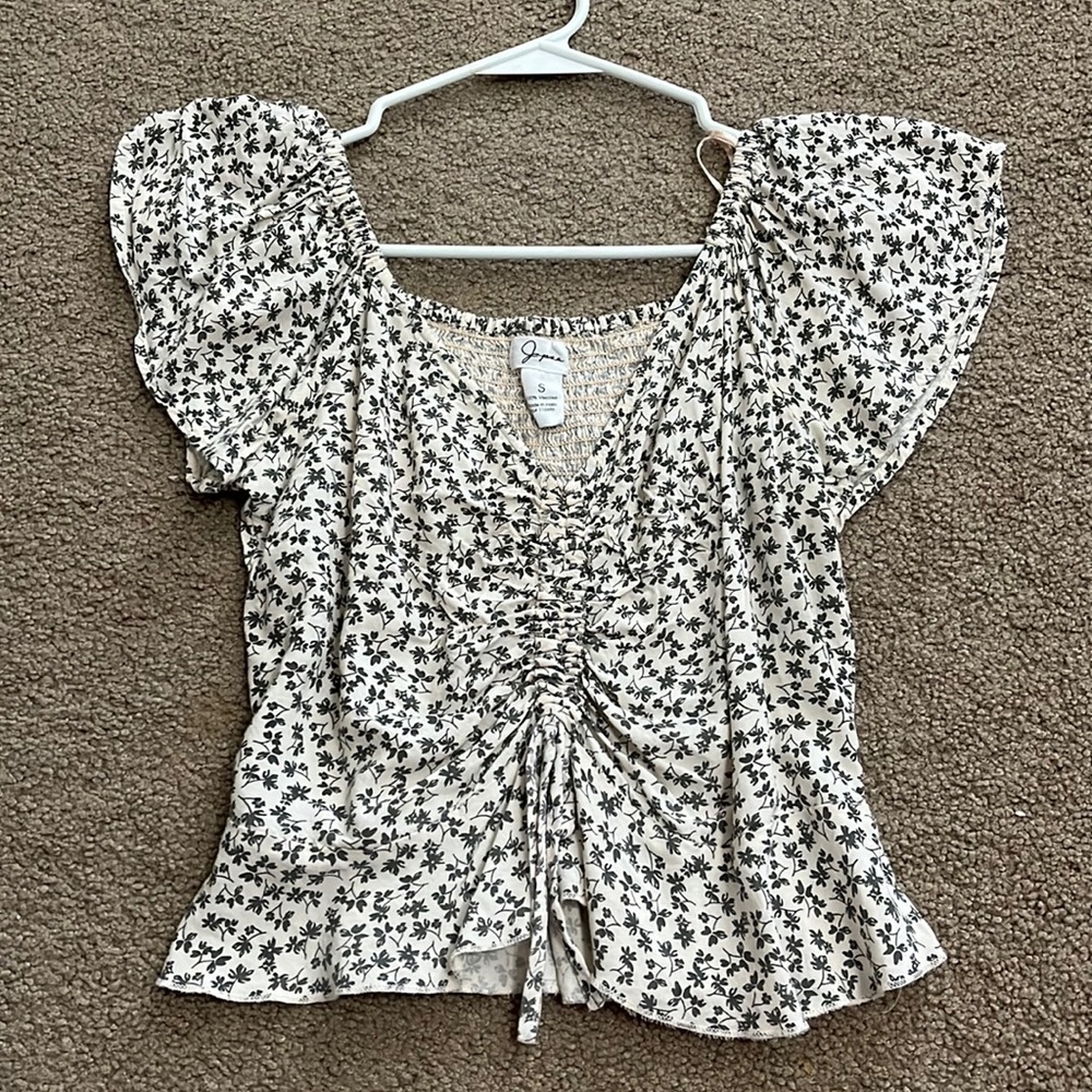 Cropped blouse